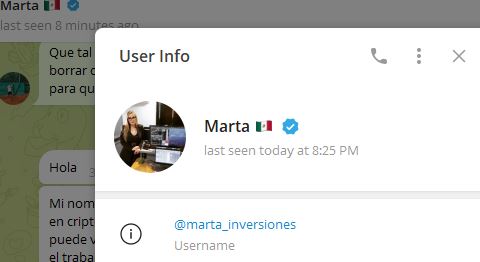 Marta mexico - Listado de CANALES EN TELEGRAM de INVERSIÓN ESTAFA 2023