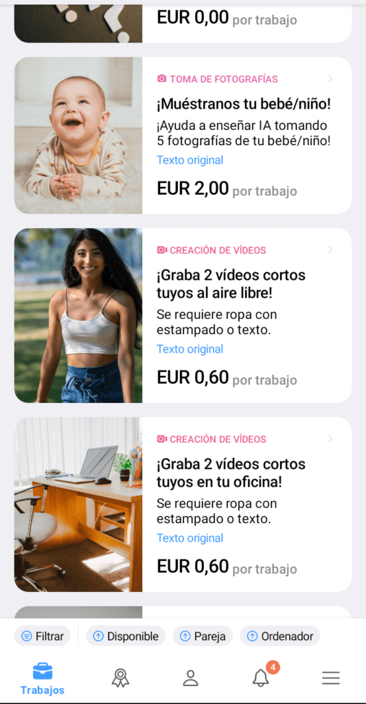 Screenshot 20231128 1303292 533x1024 - 📝 【10 MEJORES ALTERNATIVAS A REMOTASKS】...(Para Ganar $5 a Diario🤫)