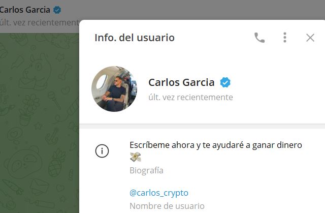 Carlos Garcia - Listado de CANALES EN TELEGRAM de INVERSIÓN ESTAFA 2023