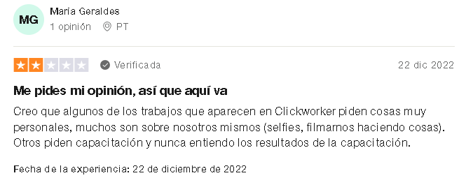 Clickworker Opiniones Negativa 3 - 🧩【CLICKWORKER】 [Mejor Página de MicroJobs 2024]