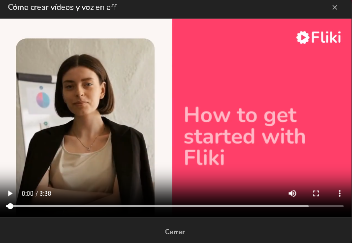 Fliki Registro Pantalla Inicial - 🎀【FLIKI】 [Tutorial para Creación de Videos con AI]