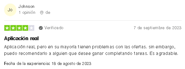 Free Cash Opinion Positiva 3 1 - 💰 【FREECASH】 ¿Ganar $15 al Día con Ofertas y Encuestas?