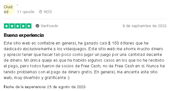 FreeCash Opinion Positiva 2 1 - 💰 FREECASH ¿Ganar $15 al Día con Ofertas y Encuestas?