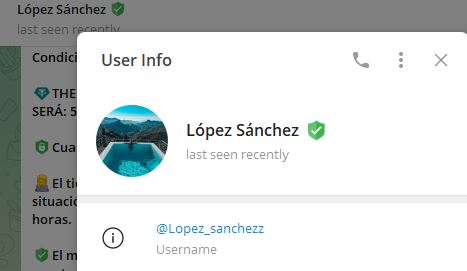 Lopez Sanchez - Listado de CANALES EN TELEGRAM de INVERSIÓN ESTAFA 2023
