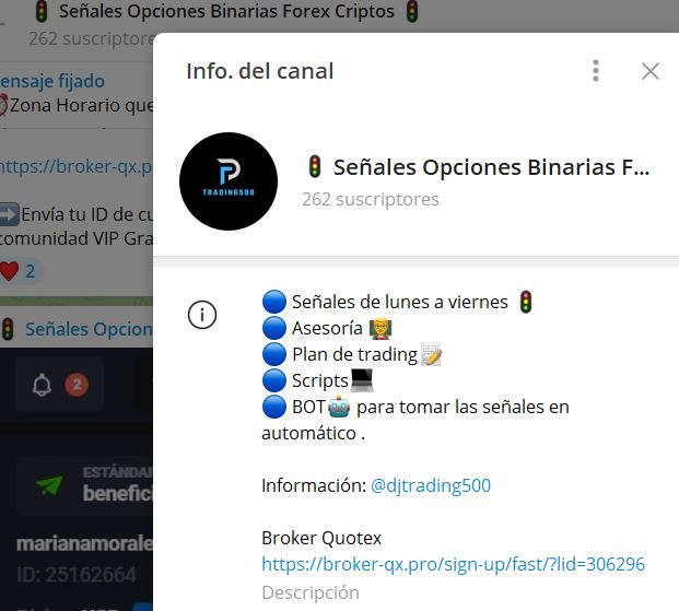Senales Opciones Binarias Forex - Listado Canales en Telegram de Trading ESTAFAS