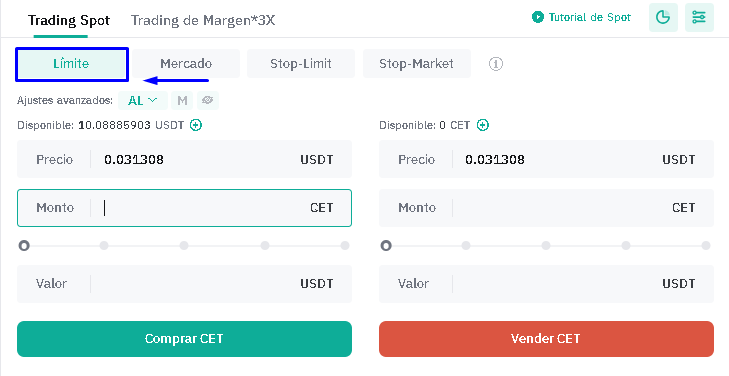 Spot 3 - 💎【COINEX Exchange de Criptomonedas】 (Tutorial Completo)