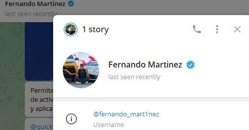 fernando martinez - Listado de BOTS en Telegram que son ESTAFA