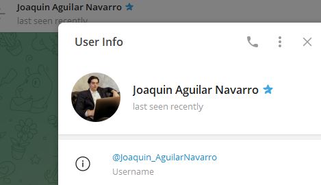 joaquin aguilar navarro - Listado de CANALES EN TELEGRAM de INVERSIÓN ESTAFA 2023