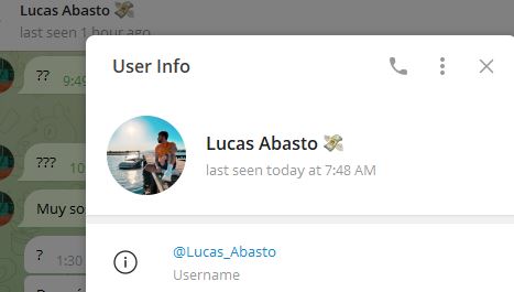 lucas abasto - Listado de Canales en Telegram sobre Algoritmos de Casino online ESTAFA