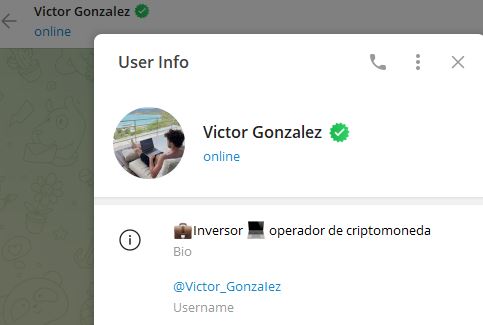 victor gonzalez - Listado de CANALES EN TELEGRAM de INVERSIÓN ESTAFA 2023