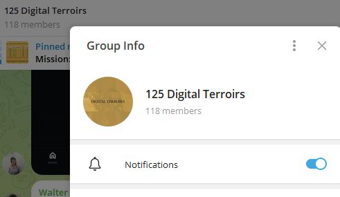 125 Digital terroirs - Listado de canales de Telegram de Ganar Dinero ESTAFA