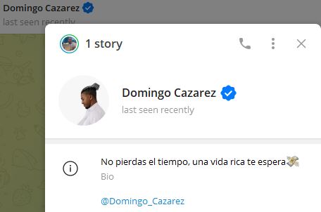DOMINGO CAZAREZ - Listado Canales en Telegram de Apuestas Deportivas ESTAFA