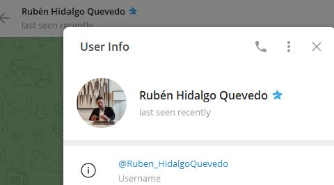 Ruben Hidalgo Quevedo - Listado de CANALES EN TELEGRAM de INVERSIÓN ESTAFA 2023
