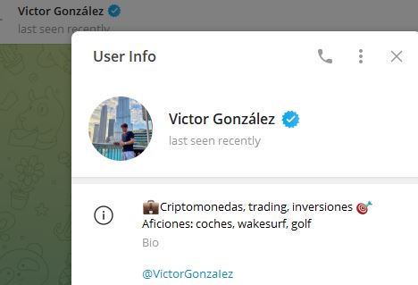 Victor Gonzalez1 - Listado de CANALES EN TELEGRAM de INVERSIÓN ESTAFA 2023