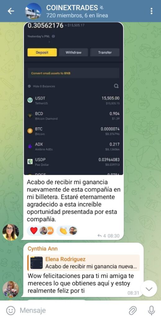 coinextrades 518x1024 - Listado de CANALES EN TELEGRAM de INVERSIÓN ESTAFA 2023