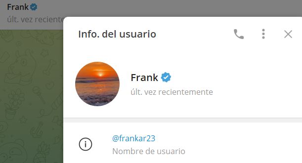 frank - Listado Canales en Telegram de Trading ESTAFAS