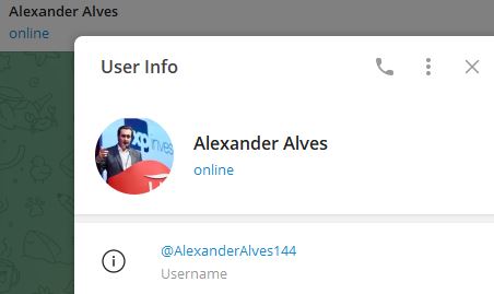 Alexander Alves - Listado de CANALES EN TELEGRAM de INVERSIÓN ESTAFA 2023