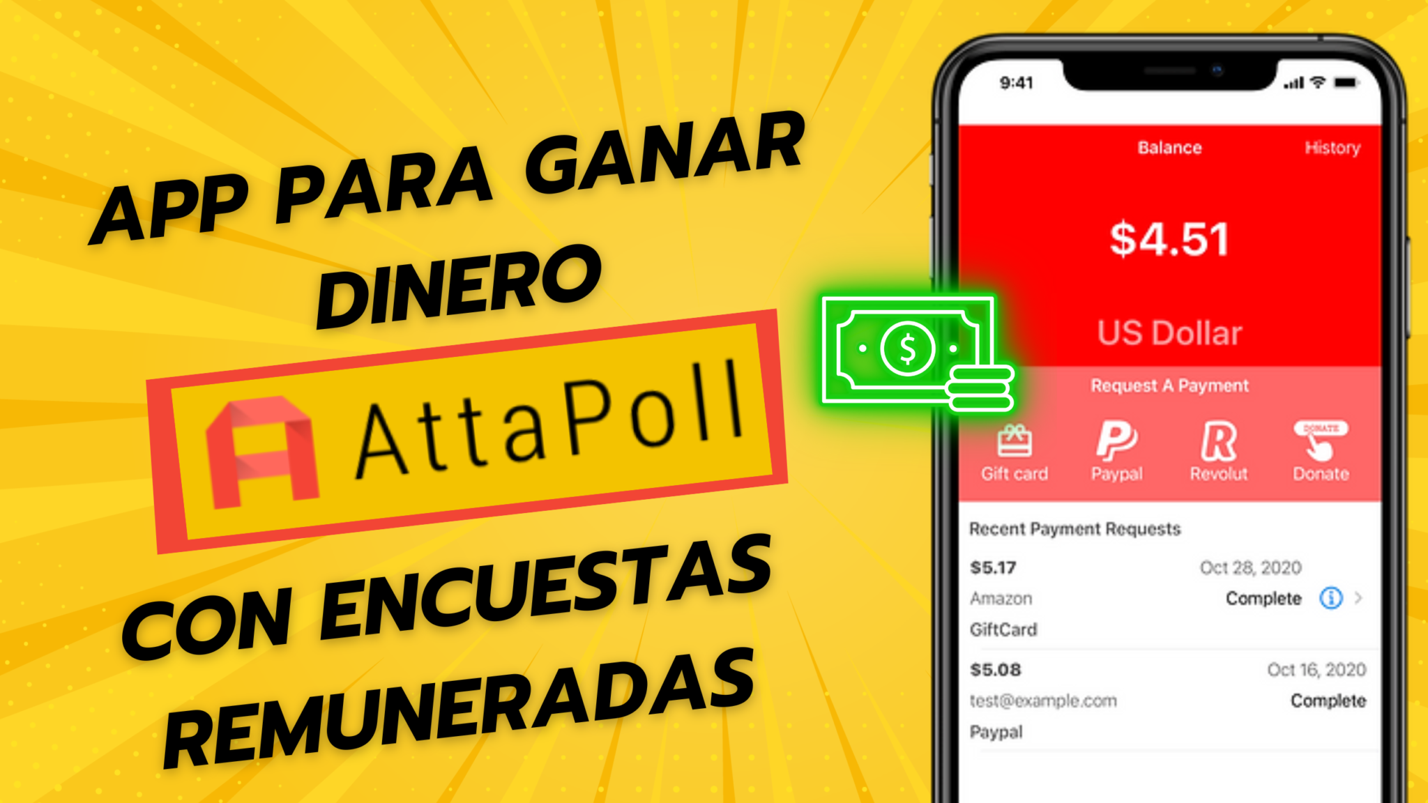 Encuestas Remuneradas. Attapoll. Imagen Destacada