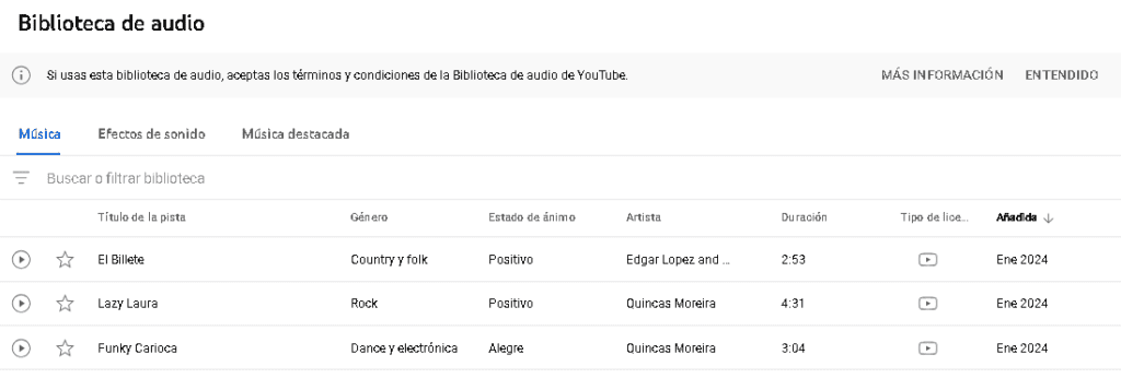 Automatizacion YouTube Biblioteca de Audio Youtube 1024x346 - 🔧 MEJORES HERRAMIENTAS PARA AUTOMATIZAR YOUTUBE