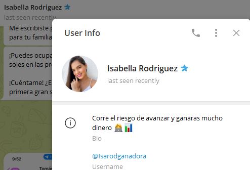 Isabella rodriguez - Listado Canales en Telegram de Apuestas Deportivas ESTAFA