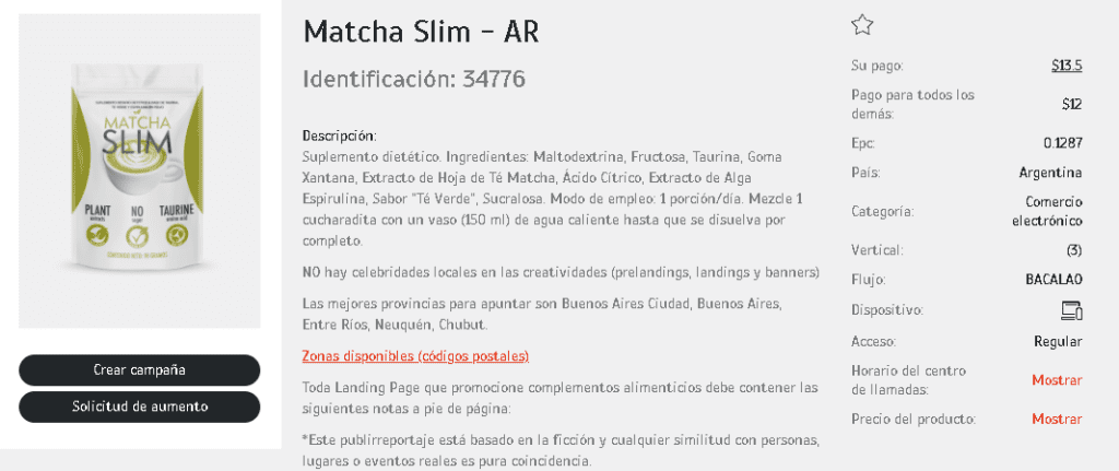 Matcha Slim AR 1024x431 - 【Adcombo Ofertas】 (Cómo Conseguir Productos Ganadores 💲)