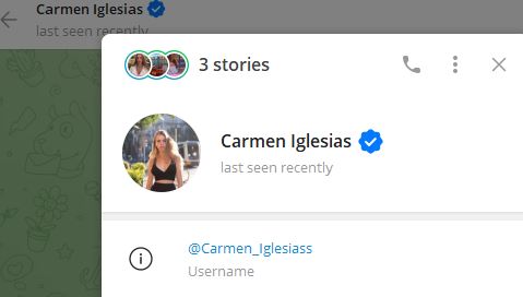 carmen iglesias 1 - Listado Canales en Telegram de Apuestas Deportivas ESTAFA