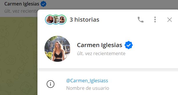 carmen iglesias - Listado de CANALES EN TELEGRAM de INVERSIÓN ESTAFA 2023