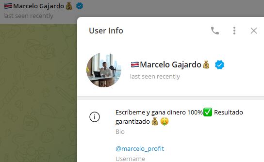 marcelo gajardo profit - Listado de CANALES EN TELEGRAM de INVERSIÓN ESTAFA 2023