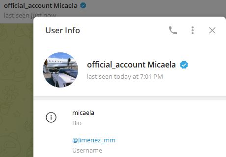 official account micaela - Listado de Canales en Telegram sobre Algoritmos de Casino online ESTAFA