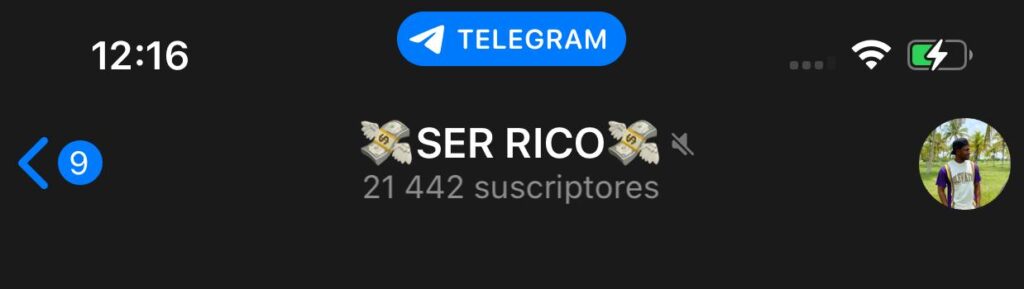 ser rico 1024x289 - Listado Canales en Telegram de Apuestas Deportivas ESTAFA