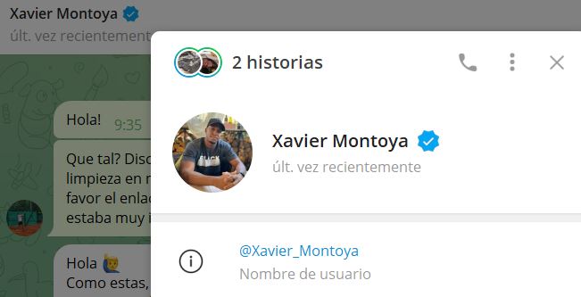 xavier montoya - Listado Canales en Telegram de Apuestas Deportivas ESTAFA