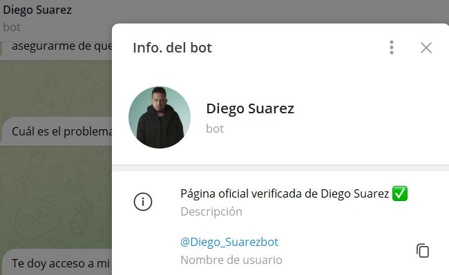 Diego suarez bot - Listado de Canales en Telegram sobre Algoritmos de Casino online ESTAFA