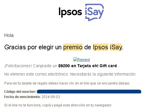 Ipsos Isay Comprobante Mail - 📝 【IPSOS ISAY】 ¿Mejor Página de Encuestas Remuneradas? (2024)