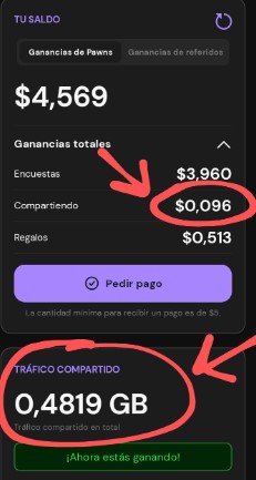 Pawns.App Compartir Internet - 🟪[Gana dinero con encuestas remuneradas y Pawns.App]