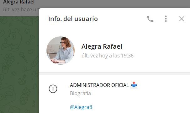 alegra rafael - Listado Canales en Telegram de Apuestas Deportivas ESTAFA