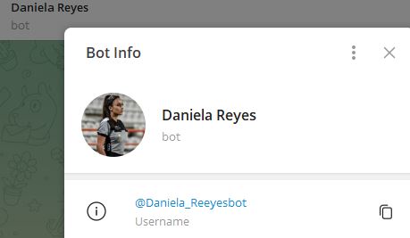 daniela reyes bot - Listado Canales en Telegram de Apuestas Deportivas ESTAFA