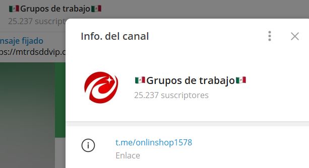 grupos de trabajo - Listado de canales de Telegram de Ganar Dinero ESTAFA