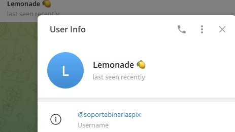 lemonade - Listado Canales en Telegram de Trading ESTAFAS