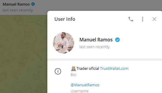 manuel ramos - Listado de BOTS en Telegram que son ESTAFA