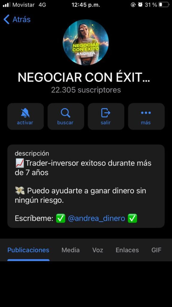 negociar con exito 575x1024 - Listado de CANALES EN TELEGRAM de INVERSIÓN ESTAFA 2023