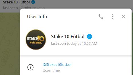 stake 10 futbol admin - Listado Canales en Telegram de Apuestas Deportivas ESTAFA