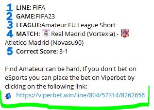 viperbet - Listado Canales en Telegram de Apuestas Deportivas ESTAFA