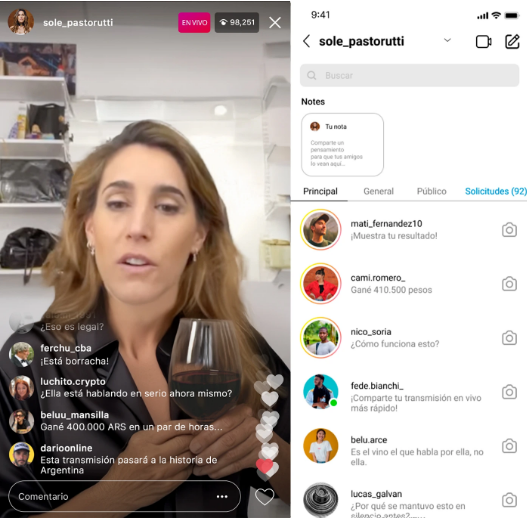 soledad pastorutti borracha 2 - &iquest;Estafa con Soledad Pastorutti borracha?