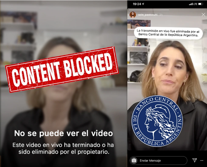 soledad pastorutti borracha banco censura - &iquest;Estafa con Soledad Pastorutti borracha?