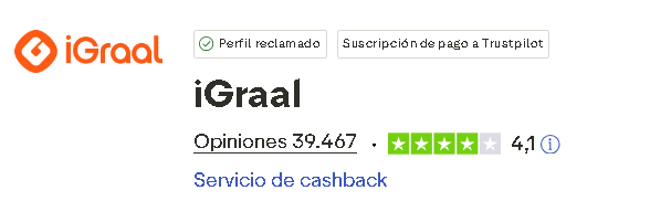 iGraal Opiniones 2026: Cómo Ganar Dinero con Cashback Real trustpilot - iGraal Opiniones 2026: Cómo Ganar Dinero con Cashback Real
