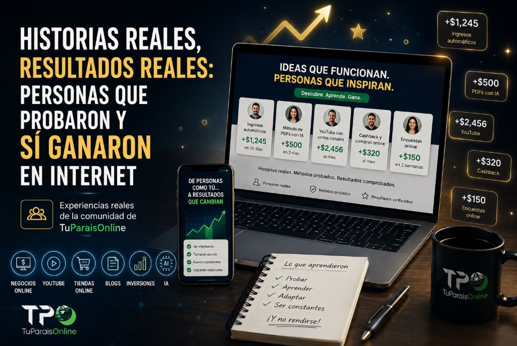 Como ganar dinero en Internet probandolo con tu propia experienca