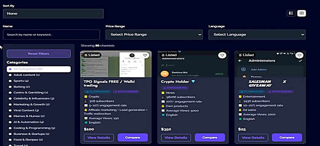 ¿Cuánto Vale tu Canal de Telegram? Así lo Vendí por $100 en Dealtous foto 11 - ¿Cuánto Vale tu Canal de Telegram? Así lo Vendí por $100 en Dealtous